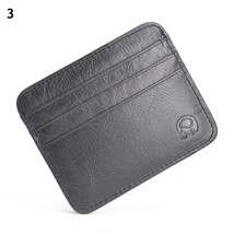 2019 New Leather Men Wallets Mini Zipper Coin Purse Leather Credit ID Card Holde - £49.91 GBP