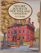 Historic Houses of New England Coloring Book - £3.51 GBP
