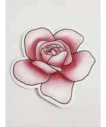 Pink Hue Rose Flower Sticker Decal Simple Beautiful Great Gift Embellish... - £1.89 GBP