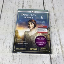 Downton Abbey Final Season 6 3-DVD New &amp; Sealed W/Slipcover - £6.27 GBP