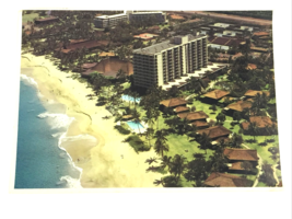 1980 Maui History Royal LaHaina Kai Tower Hotel Famed Kaanapali Beach at Hawaii - £14.08 GBP