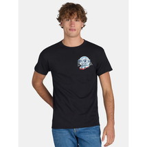 Busch Light Men&#39;s Black Racing Club Vintage Style Graphic Tee Shirt - Si... - £7.61 GBP