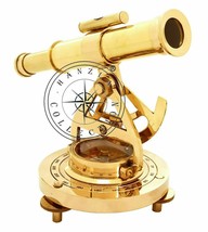 Maritime Alidade Telescope Compass Transit Surveying Theodolite Nautical - £43.77 GBP