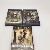 The Lord of the Rings Trilogy DVD Movies Set Wide Screen 6 Discs Total - £10.62 GBP