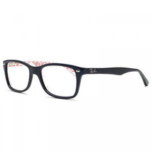 RAY BAN RX5228 5014 Black/White 53mm Eyeglasses New Authentic - £78.19 GBP