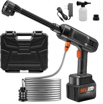 Cordless Pressure Washer, 22500Mah Battery Power Washer, 500Psi High, Home - £50.28 GBP