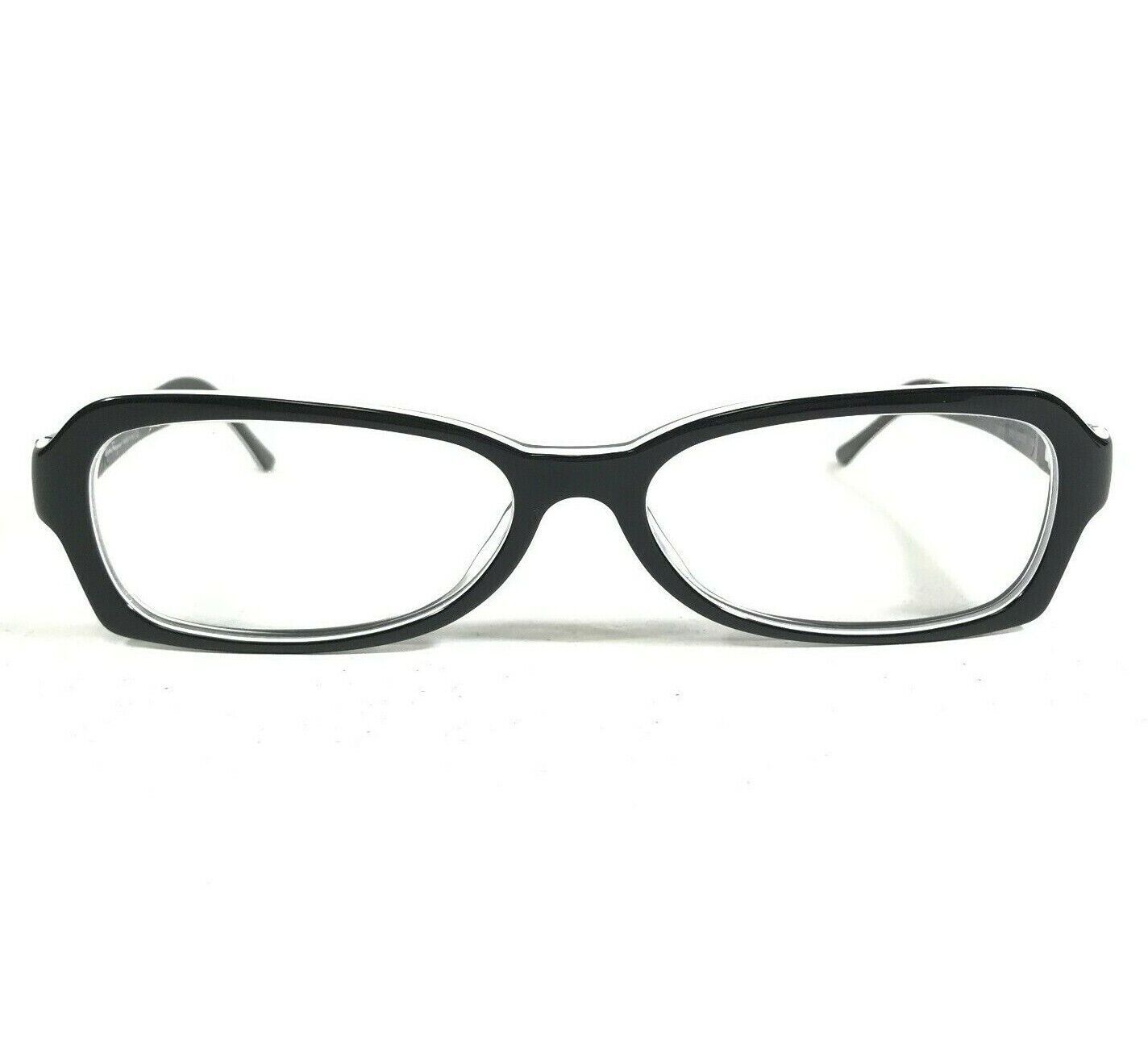 Salvatore Ferragamo 2611 515 Brille Rahmen Schwarz Weiß Rund 53-15-135 - $54.44