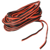 RoadPro  25&#39; Hardwire Replacement 2 Wire 22-Gauge Parallel Wire,Black/Red - £11.00 GBP