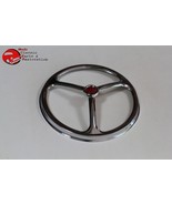 Custom Chopper Bobber Harley Lucas Tri Bar Red Dot Headlight Bulb Trim C... - €14,54 EUR
