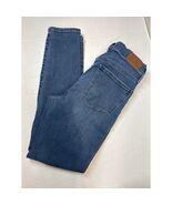 Madewell 9” Mid Rise Skinny Denim Jeans Women’s Dark Wash Size 29 - $450.03 MXN