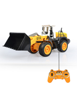 Remote Control Bulldozer Toys Rechargeable Simulation Sound Lighting Eng... - £65.37 GBP