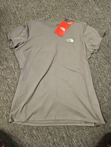 Womens The Nortj Face Grey Pink Standard Fit Redbox Tee New Size Small - $22.77