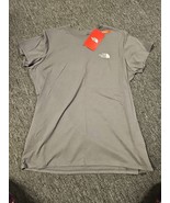 Womens The Nortj Face Grey Pink Standard Fit Redbox Tee New Size Small - $22.77