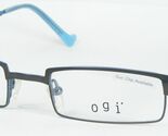 OGI 2215 925 Matt Blass Massage/Blau Brille Metall Rahmen 47-19-135mm - $66.32