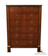 BAKER FURNITURE Solid Walnut Traditional Victorian Style 38&quot; Chest of Drawers - £1,573.25 GBP