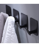 Adhesive Hooks - 4 Pack Towel/Coat Hooks Wall Hook Stick on Bathroom or ... - $247.94 MXN