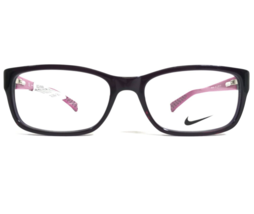 Nike Kids Eyeglasses Frames 5513 515 Black Pink Rectangular Full Rim 49-16-135 - $41.86