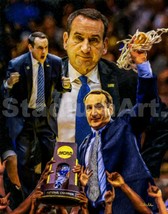 Mike Krzyzewski Duke Coach K NCAA Basketball Art 03 CHOICES 8x10 - 48x36 - £20.03 GBP+