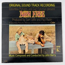John Barry Born Free Original Sound Track Recording Vinyl LP Album E-4368 - £7.75 GBP