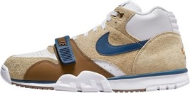Nike Mens Air Trainer 1 Sneakers Size 9.5 Color Limestone/Ale Brown/Whit... - $123.75