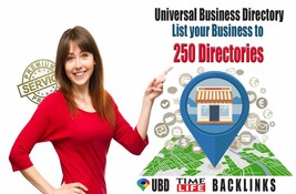 Submit Business to 250 Universal Directories Listing Directory - Lifetime Backli - £15.91 GBP