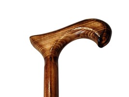 Classical wooden walking stick, Simply cane from wood, Elegant lightweig... - $90.00