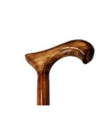 Classical wooden walking stick, Simply cane from wood, Elegant lightweig... - £70.52 GBP