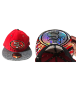 San Francisco 49ers Ball Hat Cap New Era 59Fifty Fitted 7 1/8 Flat Brim ... - $422.99 MXN