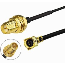 2Pcs U.Fl Mini Pci To Rp-Sma Pigtail Antenna Wifi Cable 6 - $12.99