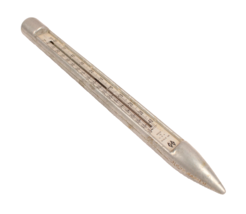 Vintage Aluminum Cooking Jelly Thermometer USA D L Works Huntley, IL - $11.99