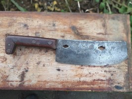 Vintage Hand Forged Cleaver, Heavy duty steel - £132.30 GBP