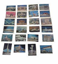 New York World&#39;s Fair 1964-65 /24 Original Souvenir Flash Cards (app.3.5”x 2.5”) - £11.01 GBP