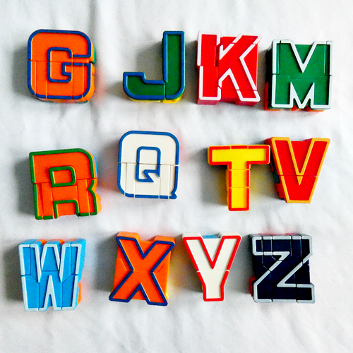 Transforming Alphabet Alpha Bot Letters 1980s Rare Vintage ALPHA BOTS ...