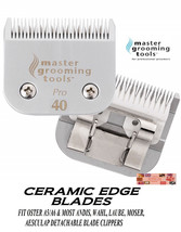 Mgt Ceramic Edge Pet Grooming 40 Blade*Fit Oster A5/A6,MOST Andis,Wahl Clipper - £25.02 GBP