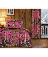 3 pc Twin size Woods Hi Viz Pink Camo sheets set  (No comforter) - $39.69 CAD