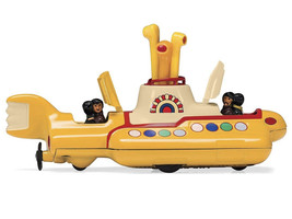 The Beatles Yellow Submarine w Sitting Band Member Figures Diecast Model Corgi - £42.11 GBP