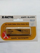 Vintage X-Acto Knife Blades 5 Pcs No 11 - £14.89 GBP