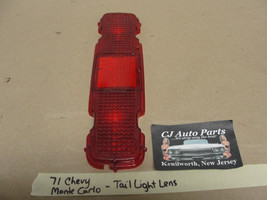 OEM 1971 71 Chevy Monte Carlo Tail LIght Lamp Lens Cover #5962763 - $29.69