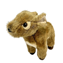 Aurora World Plush Brown Realistic Baby Mule Deer Stuffed Animal Lovey Soft 9" - £8.07 GBP