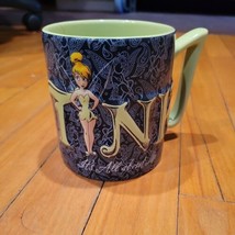 Tinker Bell It&#39;s All About Me Peter Pan Disney 3-D Tink 16 oz Coffee Tea Mug - £9.68 GBP