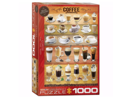 Coffee 1000 Piece Jigsaw Puzzle Eurographics New Sealed 1000 Pieces - $21.77
