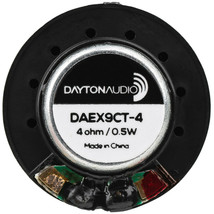 Dayton Audio - DAEX9CT-4 - Coin Type 9mm Exciter 0.5W - 4 Ohm - $12.95