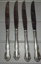 4 Oneida Rogers Deluxe  MANSFIELD Stainless Steel Replacement Dinner Knife - $10.00