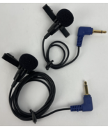 Lot 2 x Clip On Lavalier Lapel Microphone Hands Free Wired Condenser Min... - €12,70 EUR