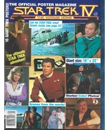 Star Trek IV-The Voyage Home-Official Movie Magazine-Starlog-10 Posters - $12.00