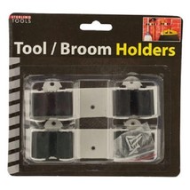 Wall Mount Tool and Broom Holders (set of 2) - £5.87 GBP