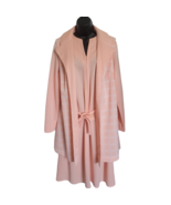 Vintage 50&#39;s 60&#39;s Smarty Togs of Texas Dress &amp; Vest Set Coral Checked Wo... - $5,279.36 CAD