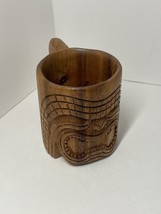 Vintage wood monkey pod Tiki mug cup - £5.07 GBP