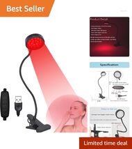 Portable Red Light Therapy Device for Skin Care &amp; Pain Relief – Adjustab... - $64.30