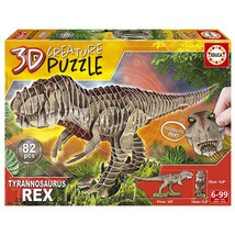 Educa 3D Creature Dinosaur Puzzle - T-Rex - £48.11 GBP